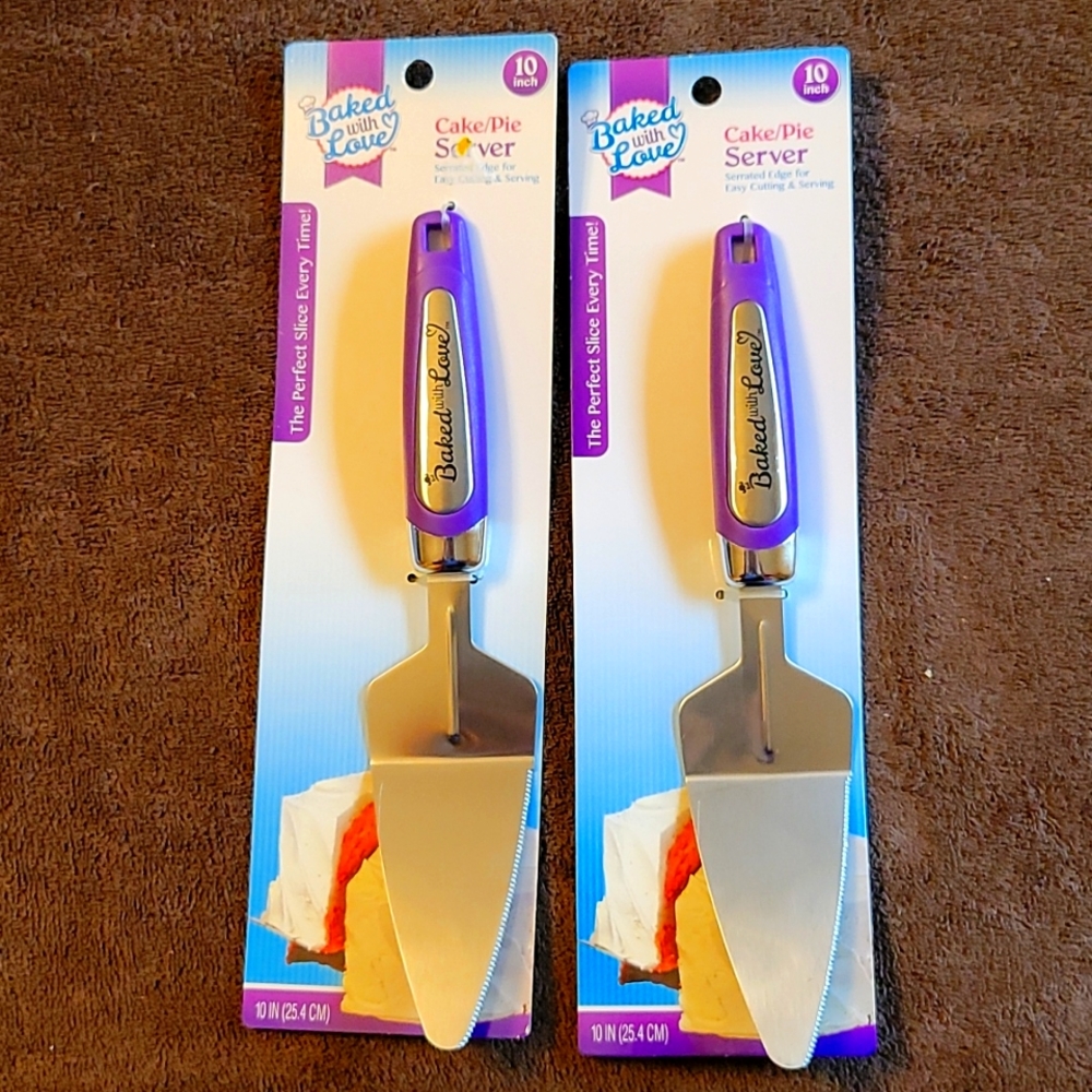 10in Cake/Pie Server 2 Pack